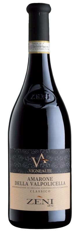 Zeni Amarone della Valpolicella Classico 2019 Front Bottle Shot