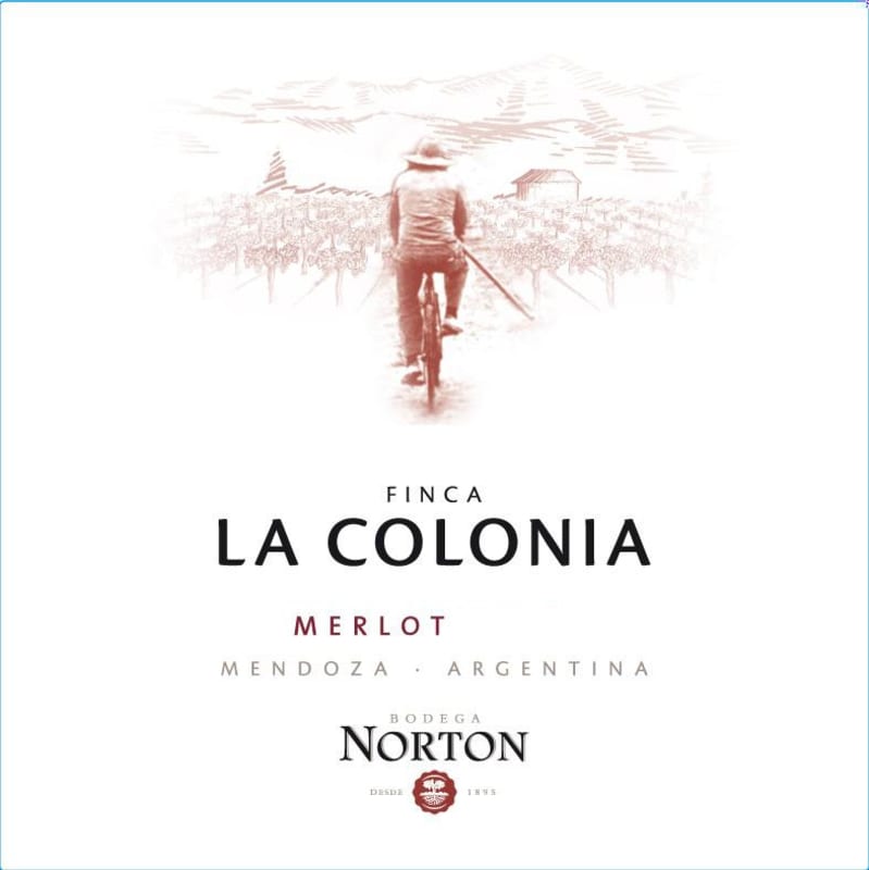 Bodega Norton Finca La Colonia Merlot 2016 Front Label