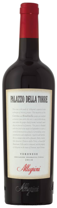 Allegrini Palazzo della Torre 2014 Front Bottle Shot