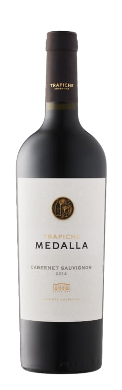 Trapiche Medalla Cabernet Sauvignon 2014 Front Bottle Shot
