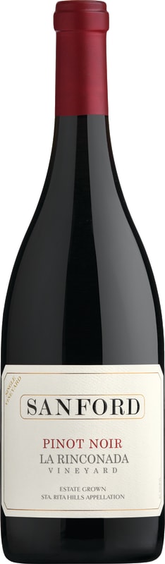 Sanford La Rinconada Vineyard Pinot Noir 2018 Front Bottle Shot