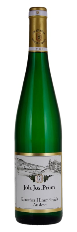 Joh. Jos. Prüm Graacher Himmelreich Gold Capsule Riesling Auslese 2021 Front Bottle Shot