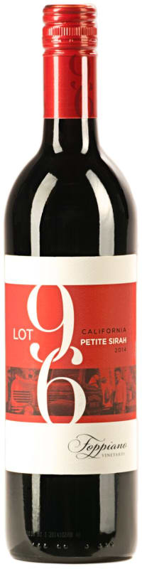 Foppiano Lot 96 Petite Sirah 2014 Front Bottle Shot