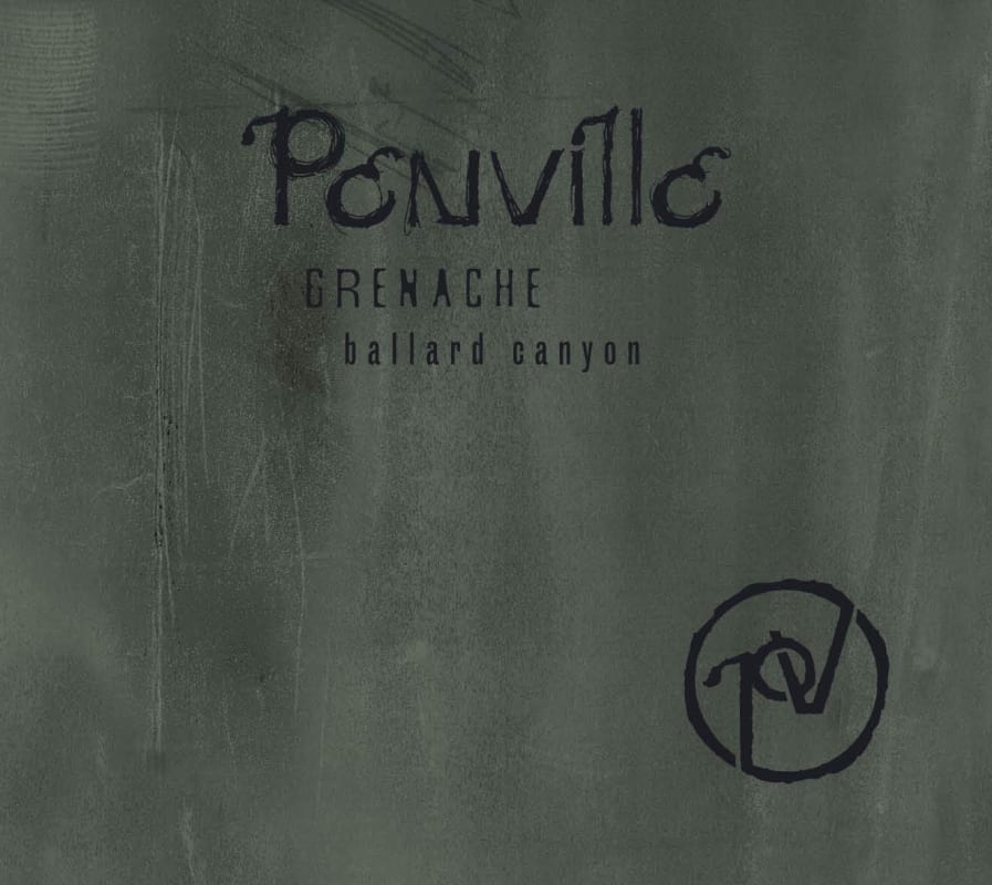 Penville Ballard Canyon Grenache 2015 Front Label