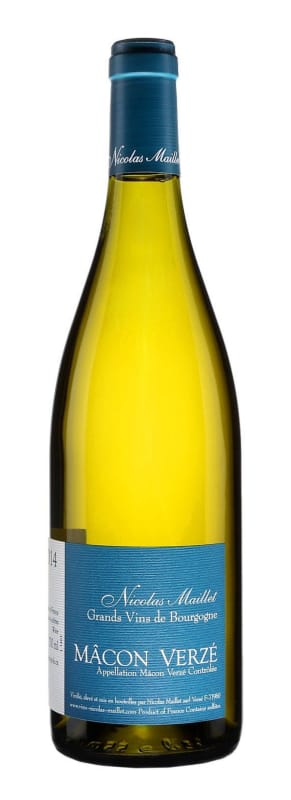 Nicolas Maillet Macon Verze 2021 Front Bottle Shot
