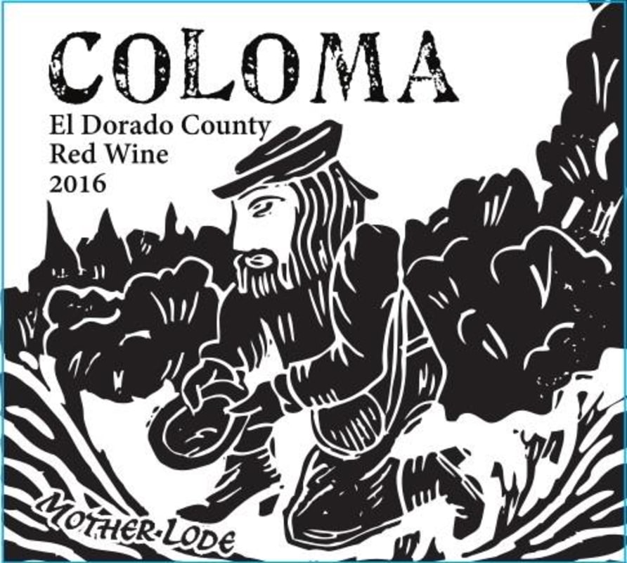 Jarvis Tomei Coloma Mother Lode 2016 Front Label