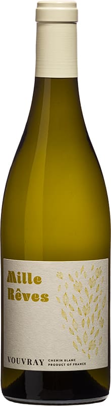 Mille Reves Vouvray 2022 Front Bottle Shot