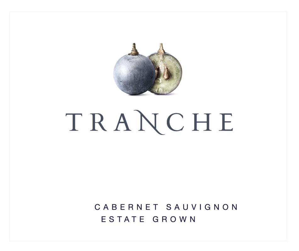 Tranche Cellars Estate Cabernet Sauvignon 2016 Front Label