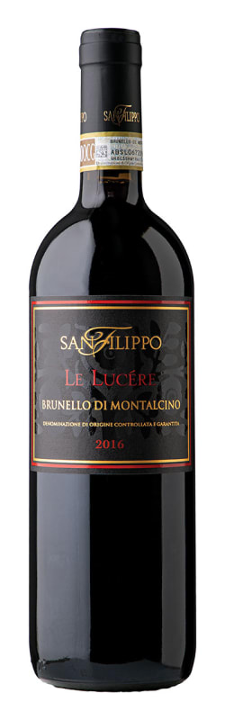 San Filippo Brunello di Montalcino Le Lucere (1.5 Liter Magnum) 2016 Front Bottle Shot