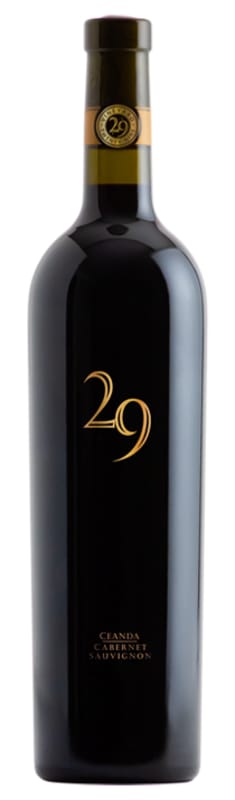 Vineyard 29 Ceanda Cabernet Sauvignon 2021 Front Bottle Shot