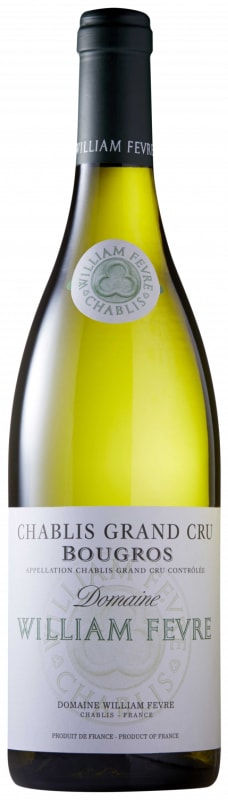 William Fevre Chablis Bougros Grand Cru 2016 Front Bottle Shot
