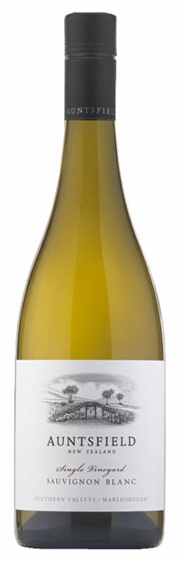 Auntsfield Estate Single Vineyard Sauvignon Blanc 2024 Front Bottle Shot