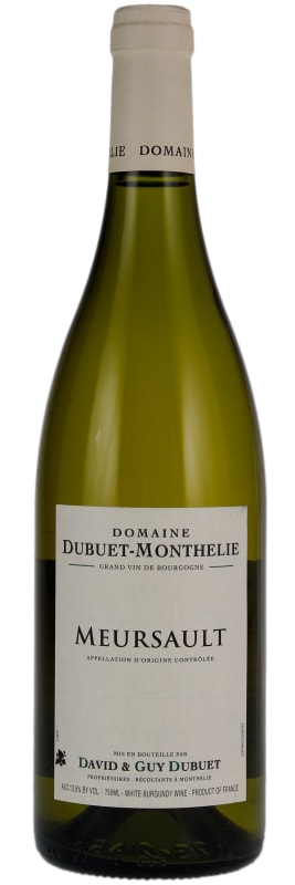 Domaine Dubuet-Monthelie Meursault 2018 Front Bottle Shot
