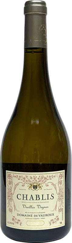 Domaine de Vauroux Chablis Vieilles Vignes 2020 Front Bottle Shot