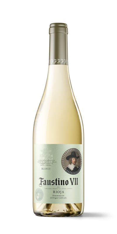 Faustino VII Blanco 2018 Front Bottle Shot