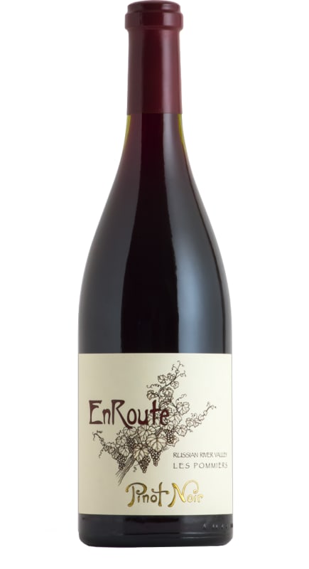EnRoute Winery Les Pommiers Pinot Noir 2021 Front Bottle Shot