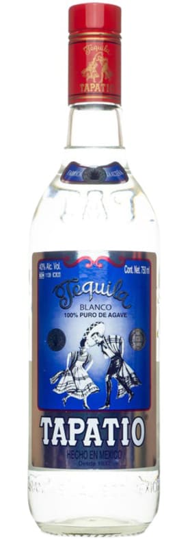 Tapatio Blanco Tequila Front Bottle Shot