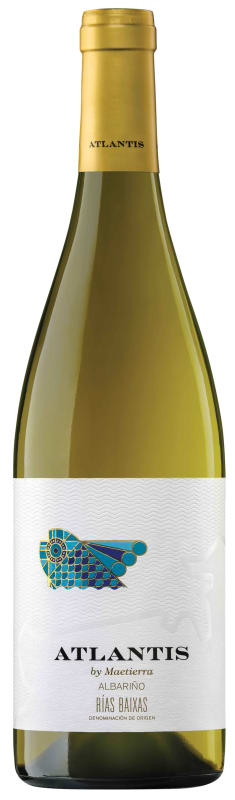 Atlantis Albarino 2021 Front Bottle Shot
