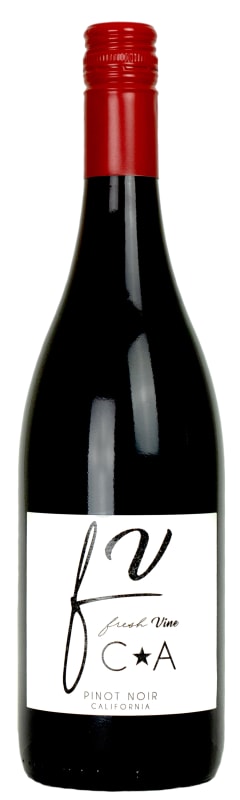 Fresh Vine Pinot Noir 2020 Front Bottle Shot