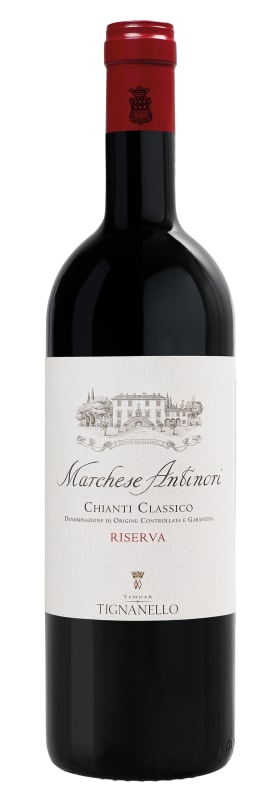 Marchesi Antinori Marchese Chianti Classico Riserva 2021 Front Bottle Shot