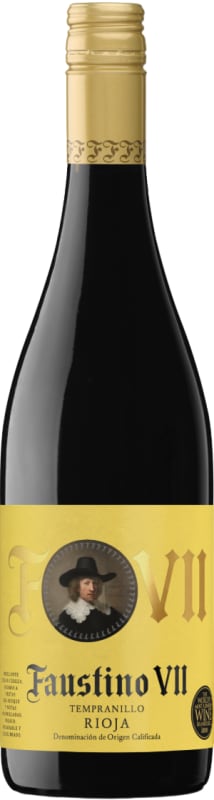 Faustino VII Tempranillo 2024 Front Bottle Shot