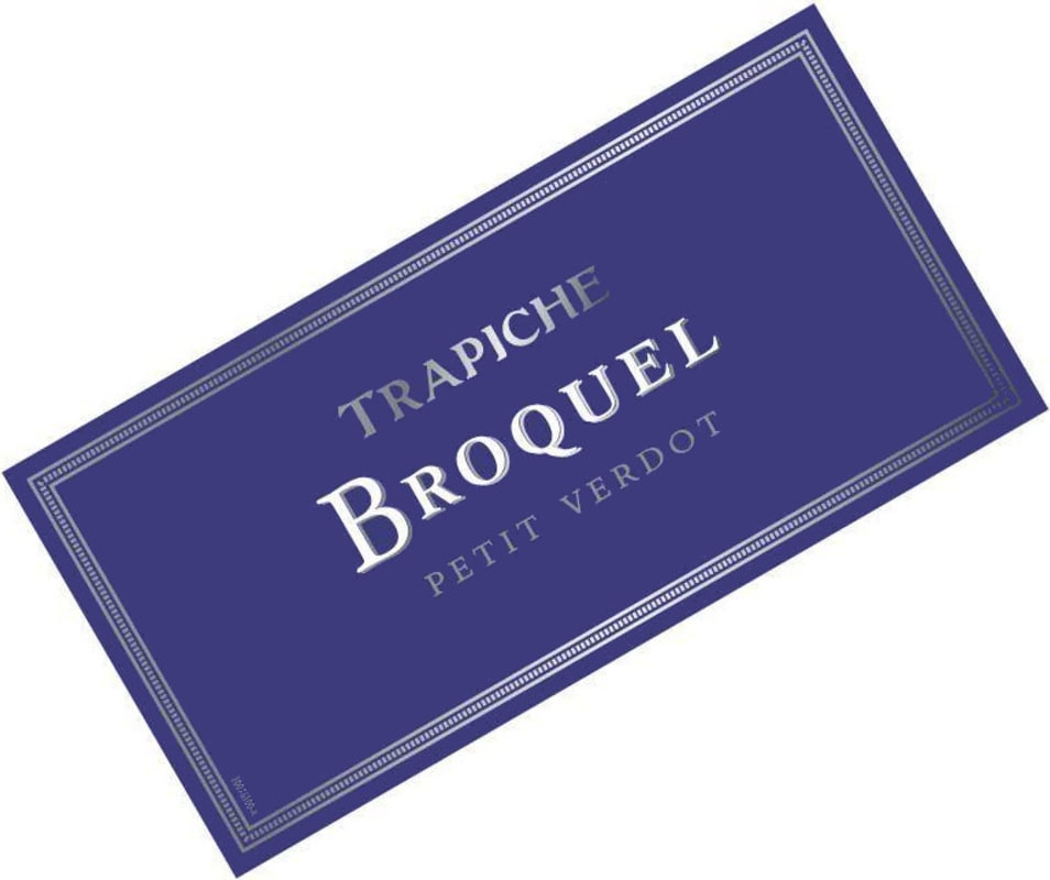 Trapiche Broquel Petit Verdot 2010 Front Label