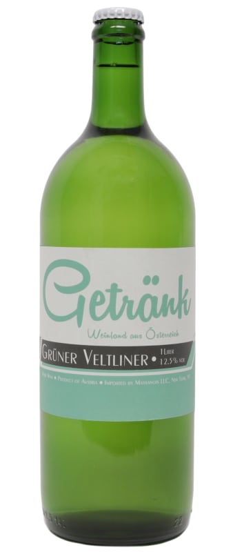 Getrank Gruner Veltliner (1 Liter) 2020 Front Bottle Shot
