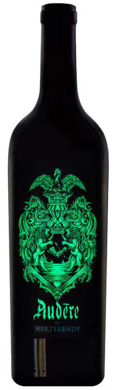 Hertelendy Audere Red Blend 2018 Front Bottle Shot
