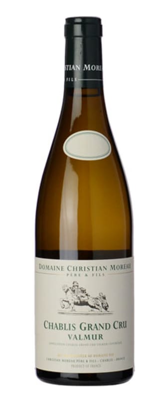 Christian Moreau Chablis Valmur Grand Cru 2019 Front Bottle Shot