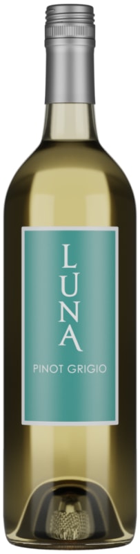 Luna Vineyards Pinot Grigio 2014 Front Bottle Shot