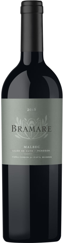 Vina Cobos Bramare Lujan de Cuyo Malbec 2016 Front Bottle Shot