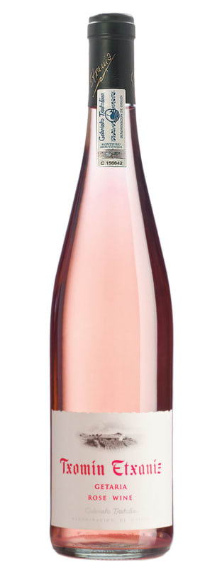 Txomin Etxaniz Rose 2025 Front Bottle Shot