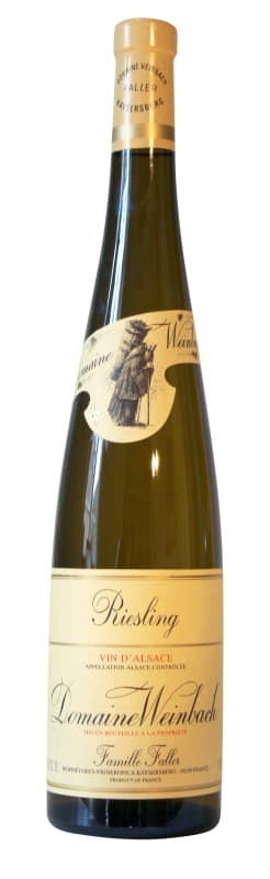 Domaine Weinbach Riesling 2020 Front Bottle Shot