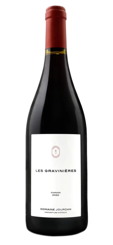 Domaine Jourdan Chinon Les Gravinieres 2022 Front Bottle Shot