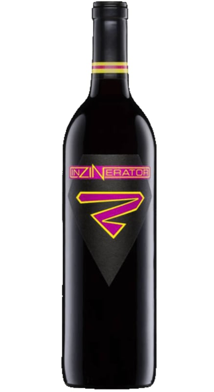 Scott Harvey InZINerator Zinfandel 2019 Front Bottle Shot