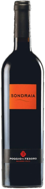Poggio al Tesoro Sondraia Bolgheri Superiore 2012 Front Bottle Shot