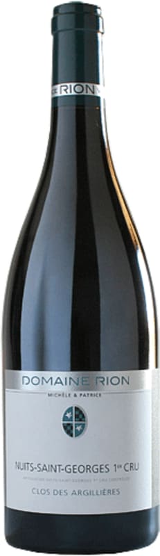 Patrice Rion Nuits-Saint-Georges Clos des Argillieres Premier Cru 2011 Front Bottle Shot