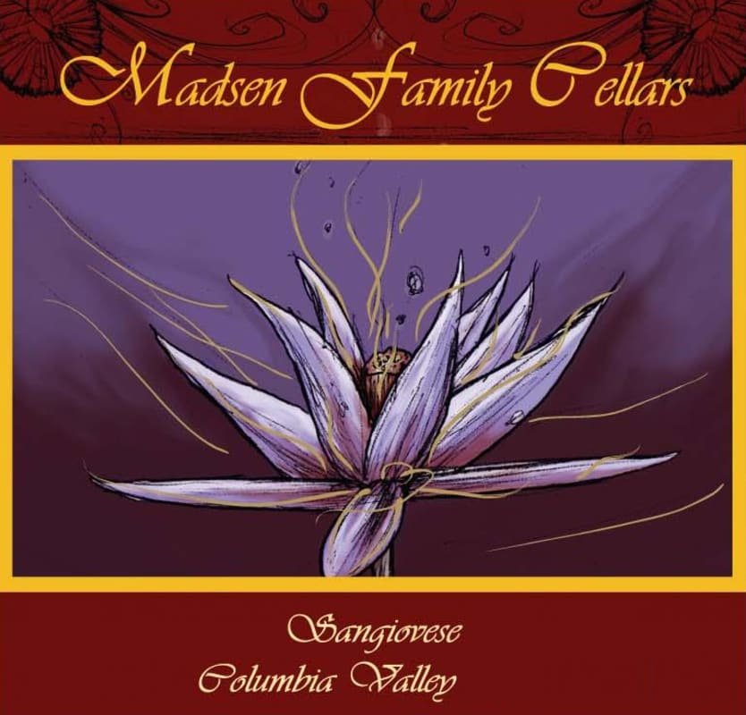 Madsen Family Cellars Sangiovese 2010 Front Label