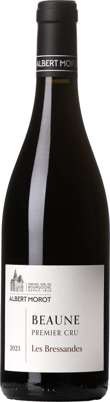Albert Morot Beaune Bressandes Premier Cru 2023 Front Bottle Shot