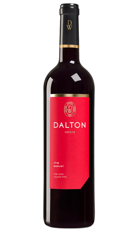 Dalton Estate Merlot (OU Kosher) 2021 Front Bottle Shot