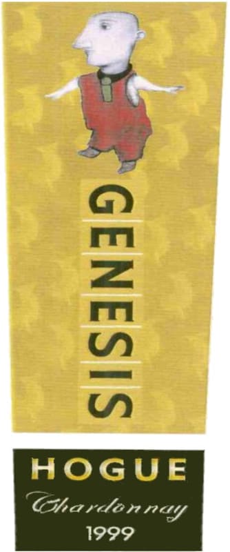 Hogue Genesis Chardonnay 1999 Front Label