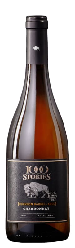 1000 Stories Bourbon Barrel Aged Chardonnay 2019 Front Bottle Shot