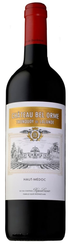 Chateau Bel Orme Tronquoy de Lalande 2016 Front Bottle Shot