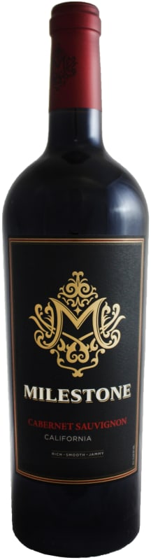 Milestone Cabernet Sauvignon 2017 Front Bottle Shot