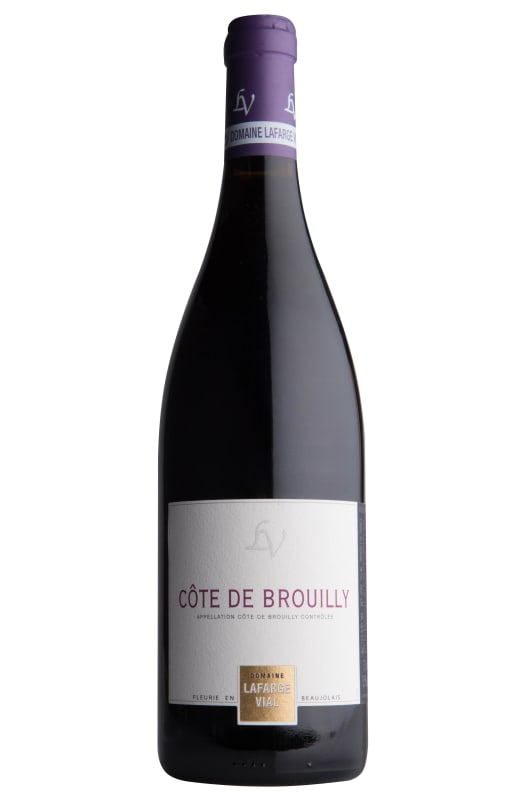 Lafarge-Vial Cote de Brouilly 2019 Front Bottle Shot
