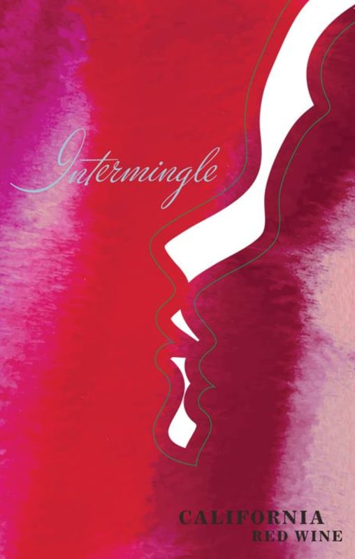 Intermingle California Red Wine 2016 Front Label
