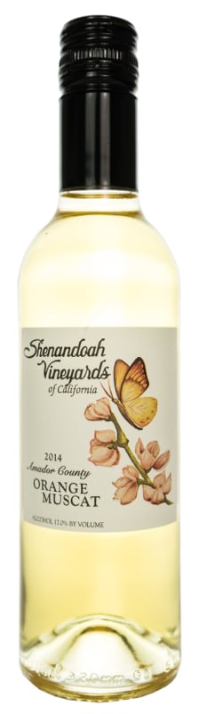 Shenandoah Orange Muscat (375ML half-bottle) 2014 Front Bottle Shot