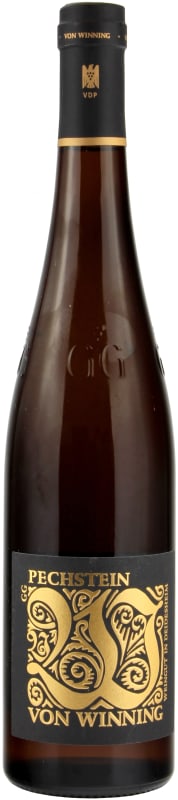 Von Winning Pechstein Riesling Grosses Gewachs 2018 Front Bottle Shot