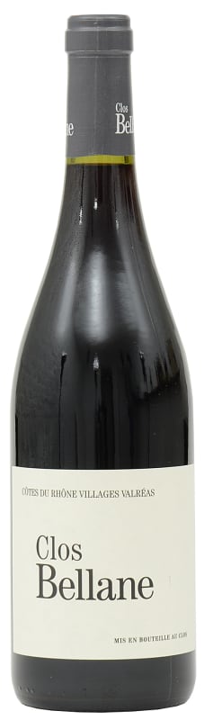 Clos Bellane Cotes du Rhone Villages Valreas Rouge 2015 Front Bottle Shot