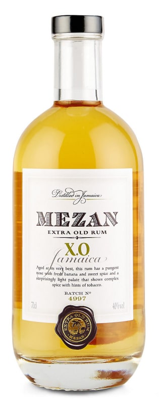 Mezan XO Rum Front Bottle Shot